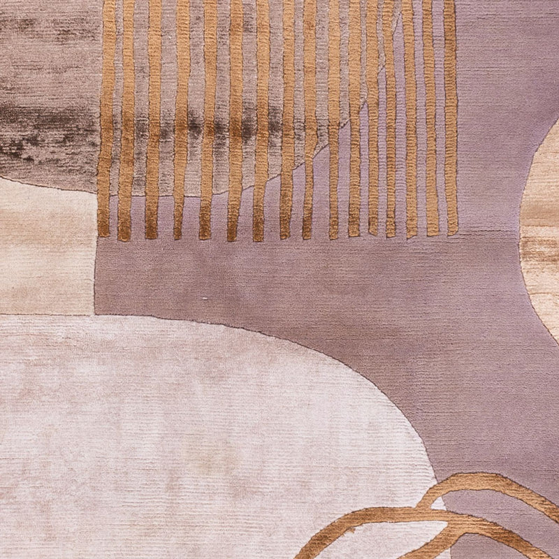 Designer tæppe - 241 x 166 cm - beige