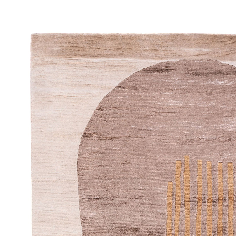 Designer tæppe - 241 x 166 cm - beige