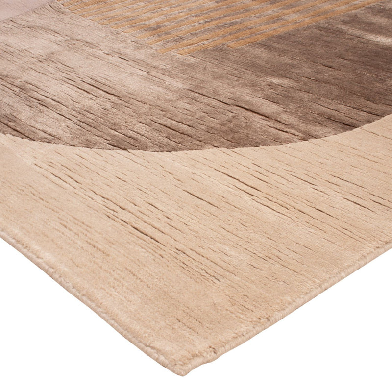 Designer tæppe - 241 x 166 cm - beige