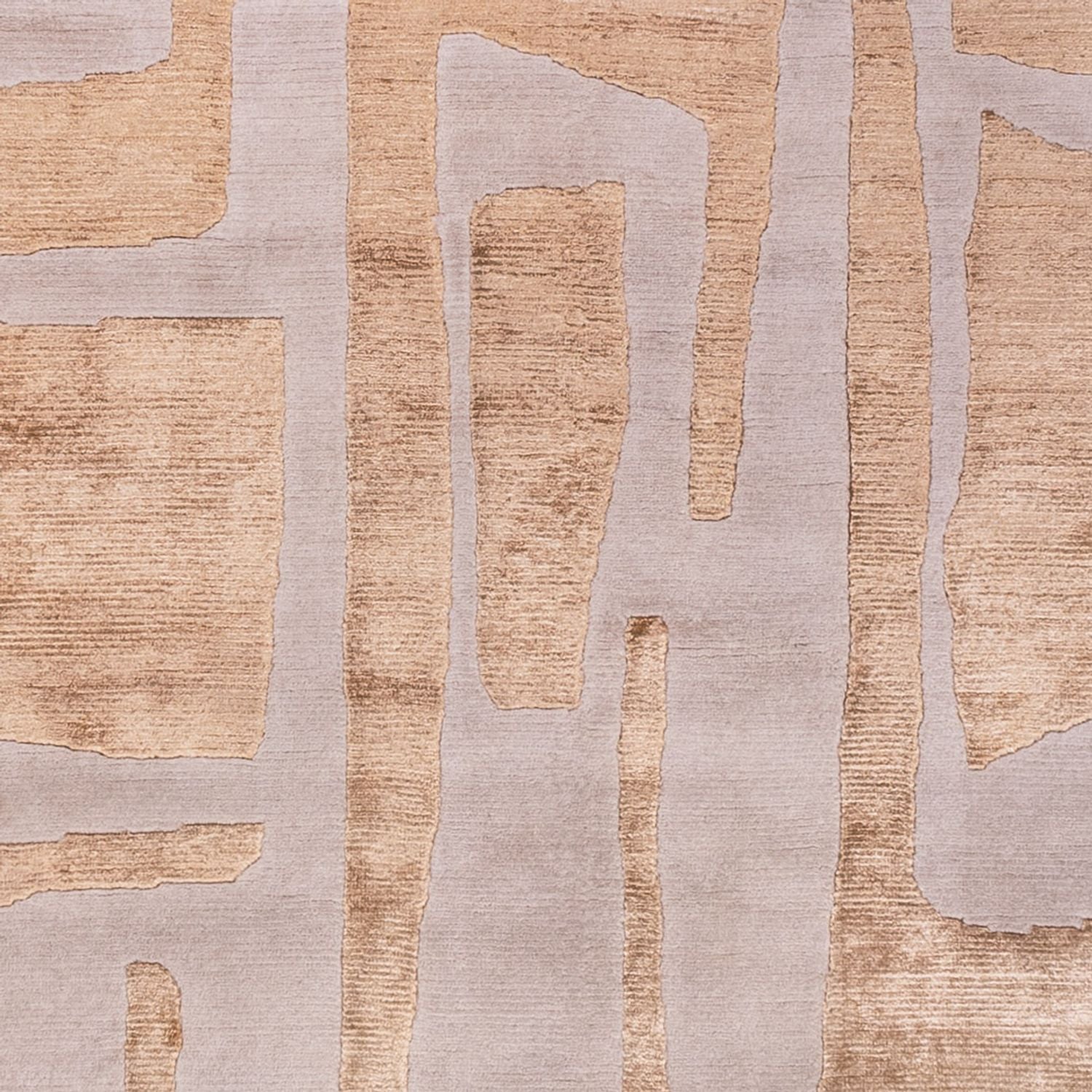 Designer tæppe - 240 x 176 cm - beige