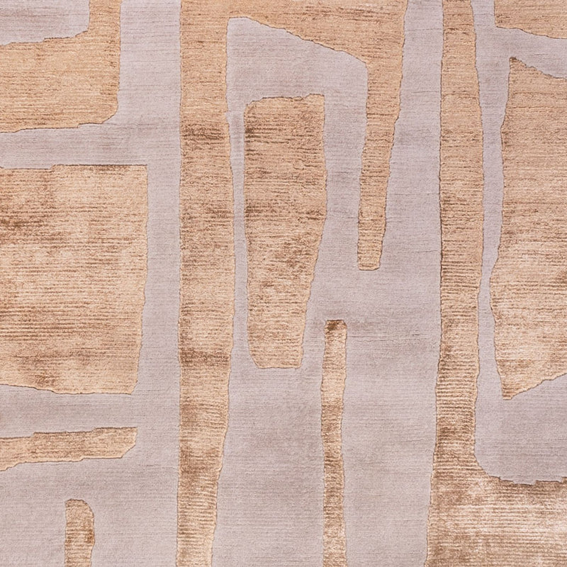 Designer tæppe - 240 x 176 cm - beige