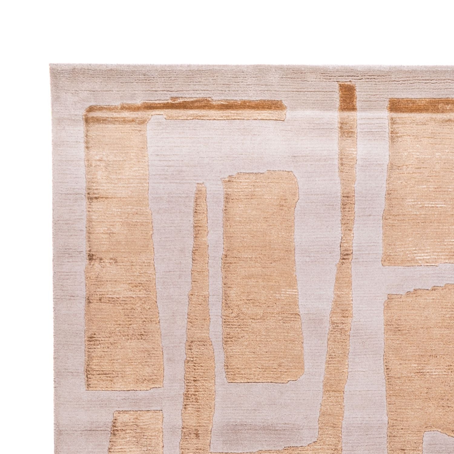 Designer tæppe - 240 x 176 cm - beige