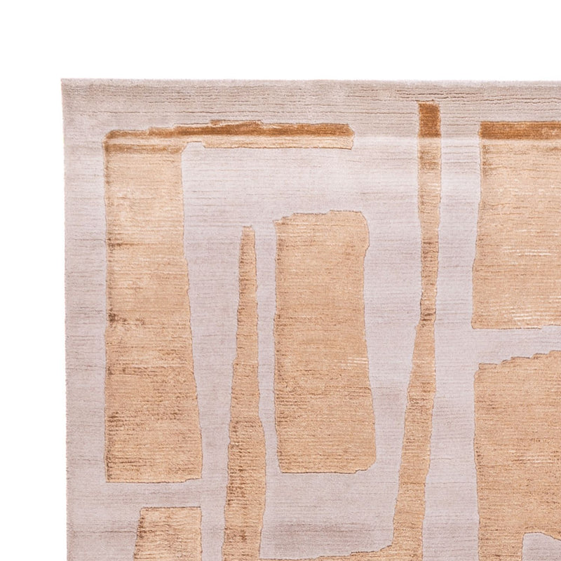 Designer tæppe - 240 x 176 cm - beige