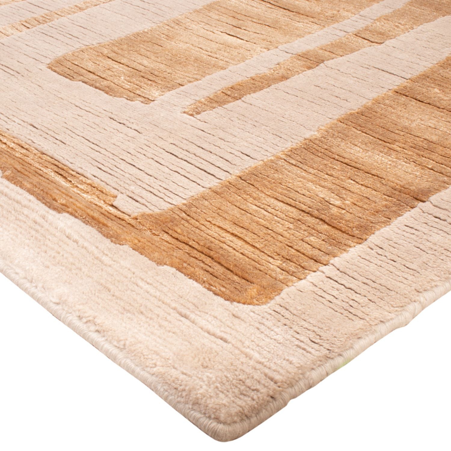 Designer tæppe - 240 x 176 cm - beige