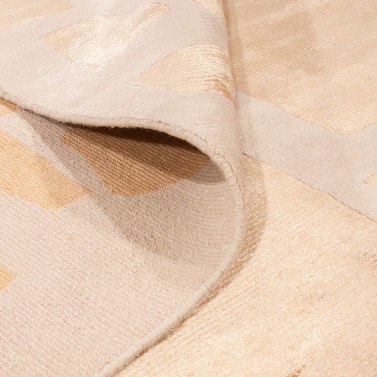 Designer tæppe - 240 x 176 cm - beige