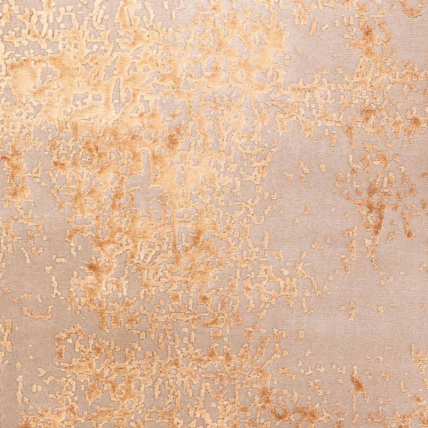 Designer tæppe - 246 x 171 cm - guld