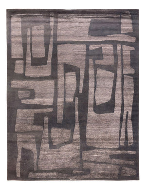Designer tæppe - 241 x 179 cm - antracit