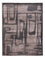 Designer tæppe - 241 x 179 cm - antracit