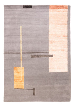 Designer tæppe - 247 x 174 cm - grå