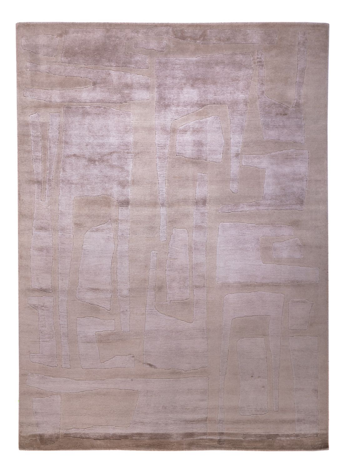 Designer tæppe - 242 x 172 cm - grå