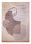 Designer tæppe - 244 x 164 cm - sølv