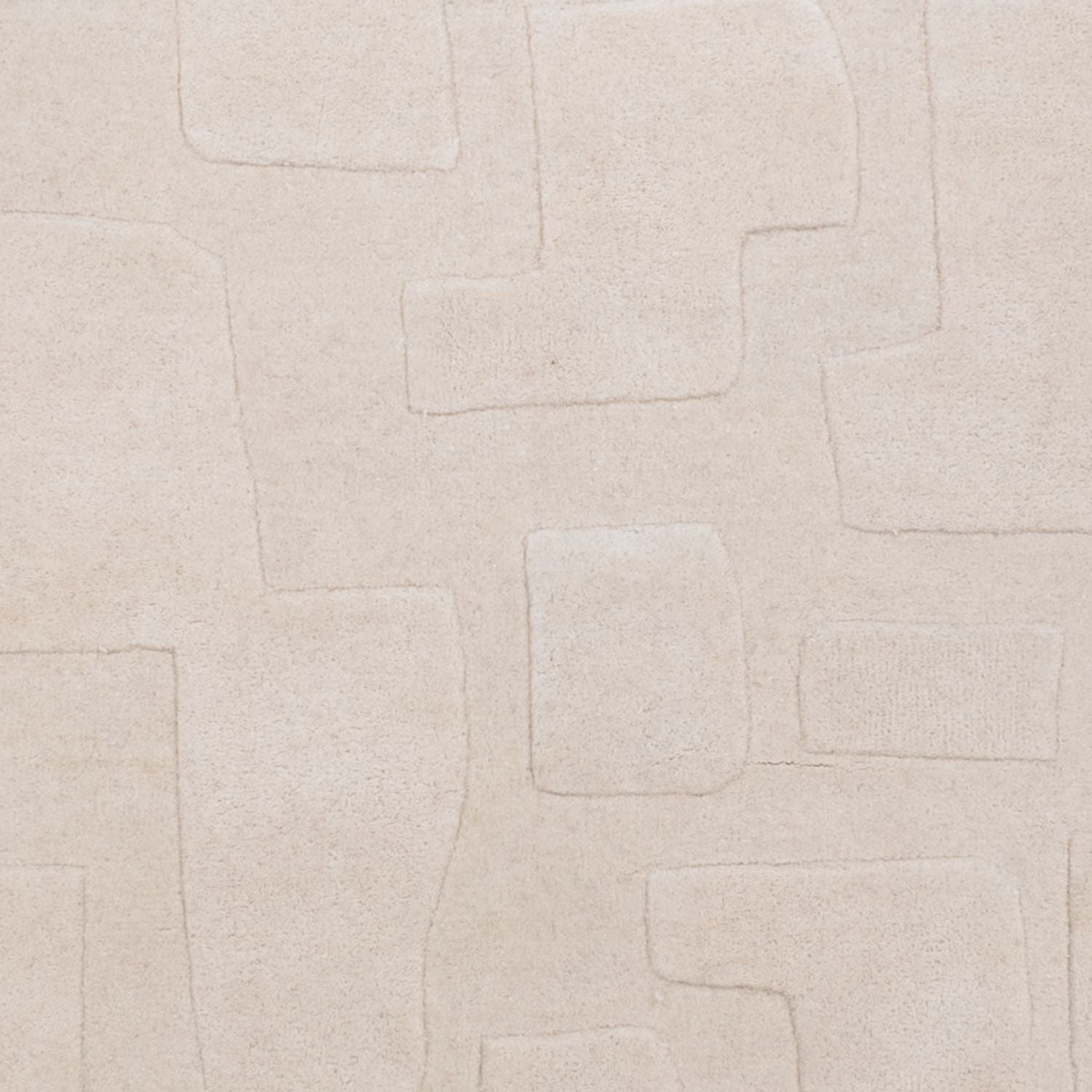 Designer tæppe - 200 x 140 cm - beige