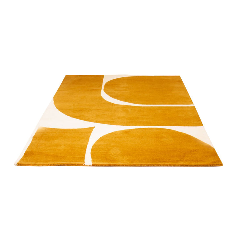 Designer tæppe - 200 x 140 cm - guld