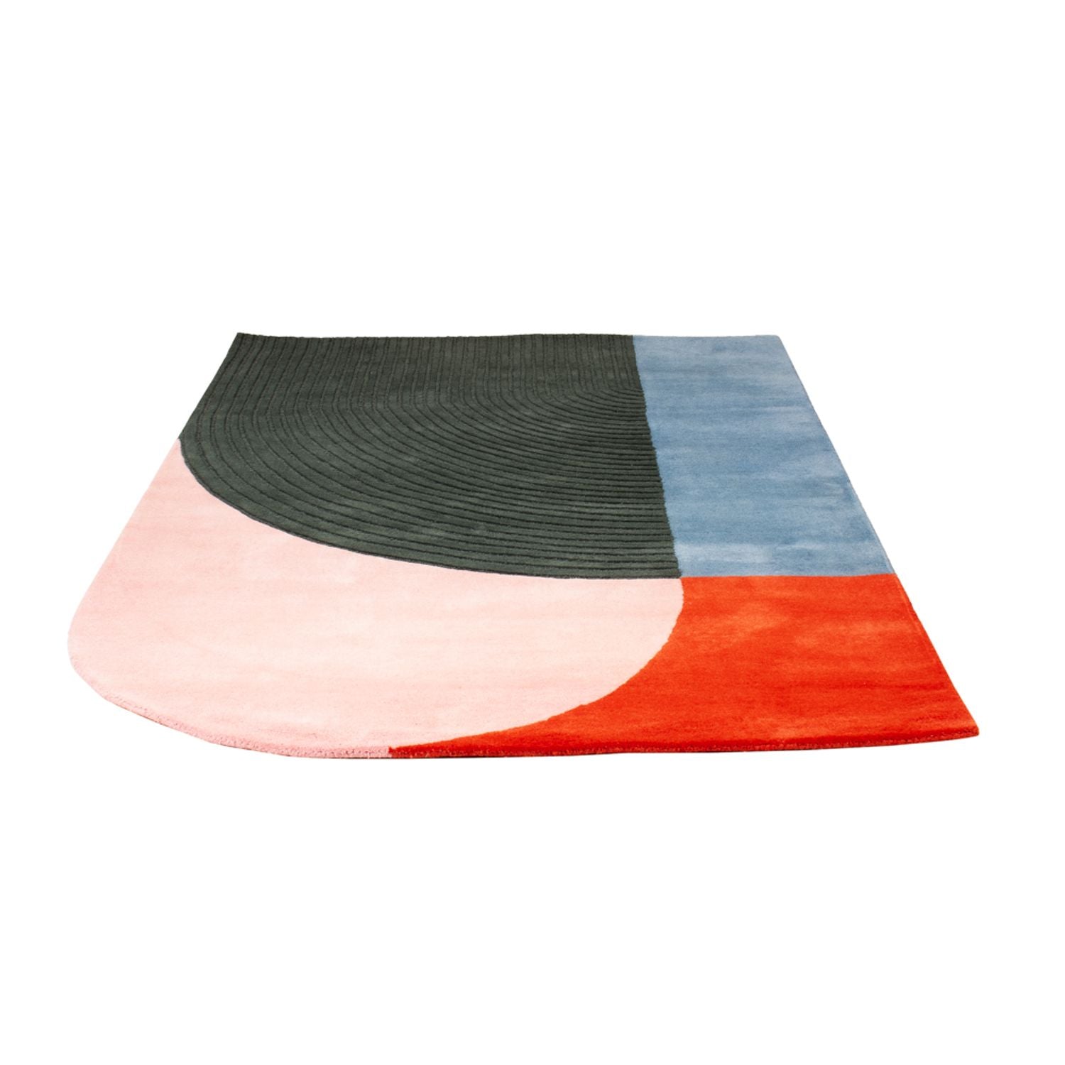 Designer tæppe - 200 x 140 cm - flerfarvet