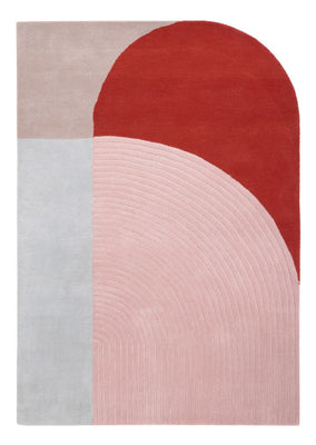 Designer tæppe - 200 x 140 cm - flerfarvet