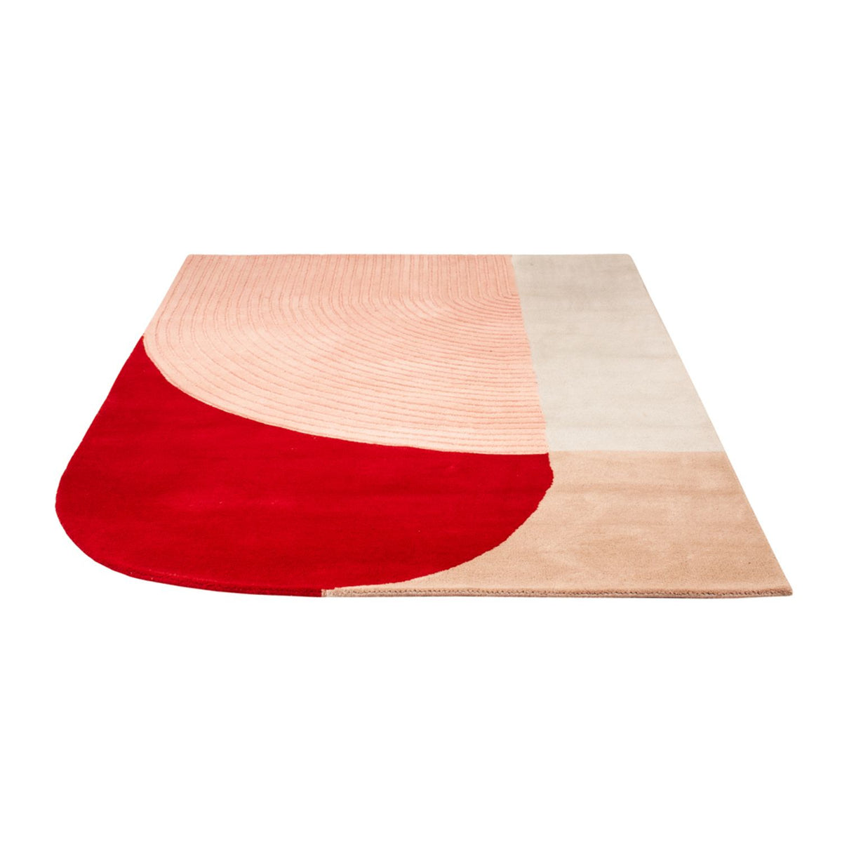Designer tæppe - 200 x 140 cm - flerfarvet