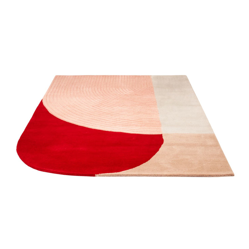 Designer tæppe - 200 x 140 cm - flerfarvet