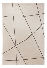 Uldtæppe - 200 x 140 cm - beige
