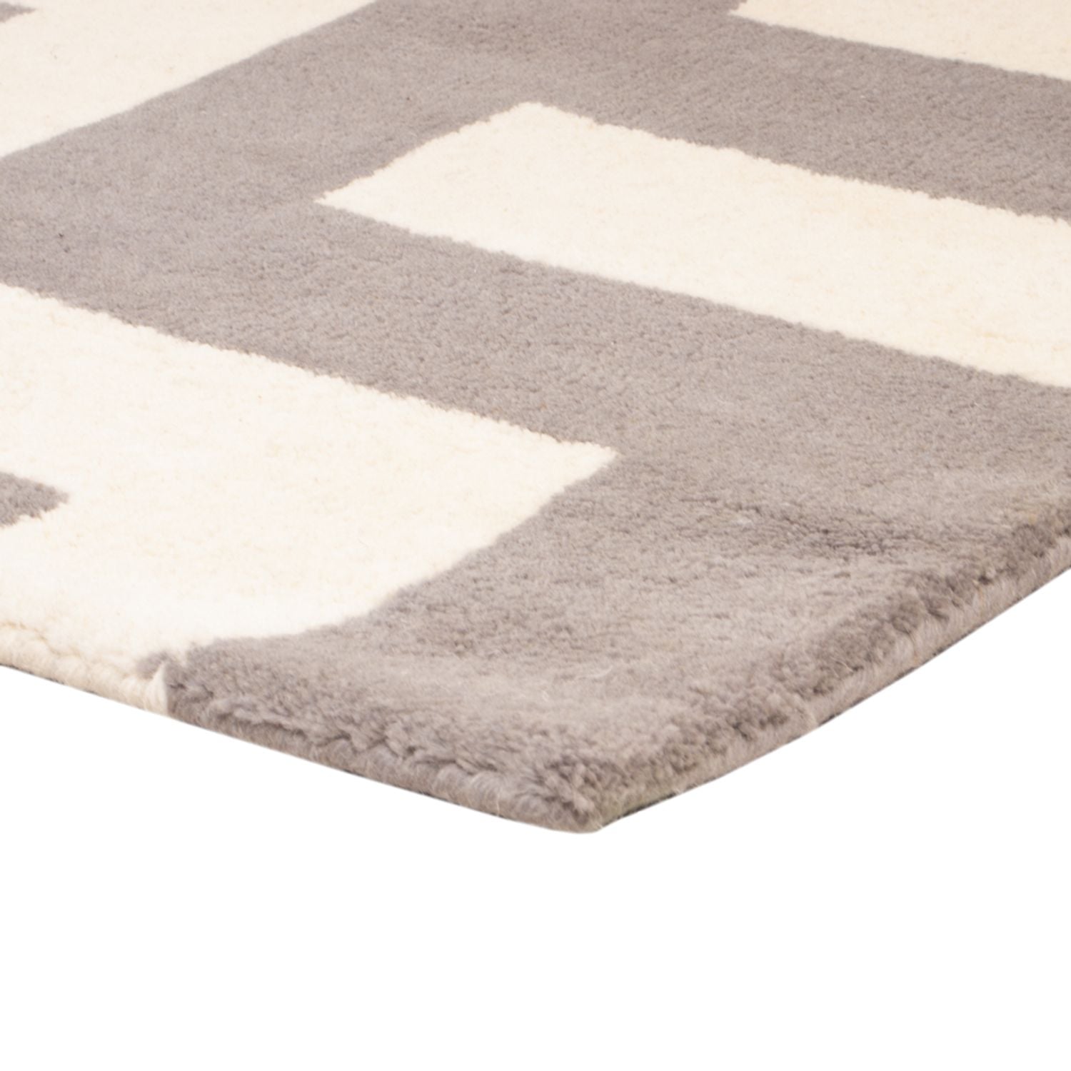 Designer tæppe - 200 x 140 cm - grå