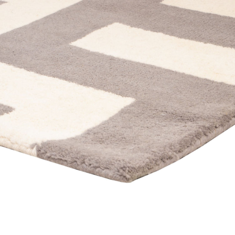 Designer tæppe - 200 x 140 cm - grå