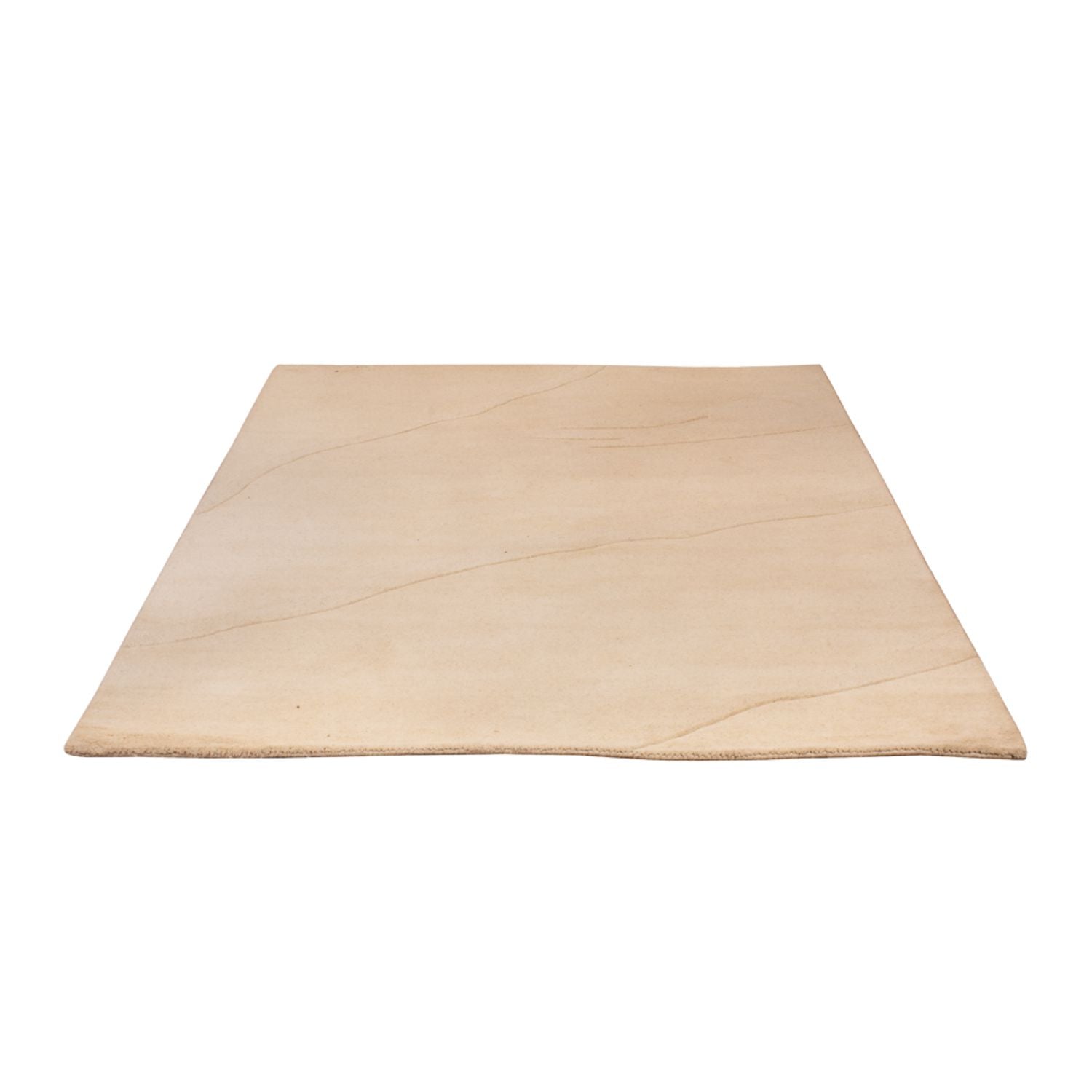 Uldtæppe - 200 x 140 cm - beige