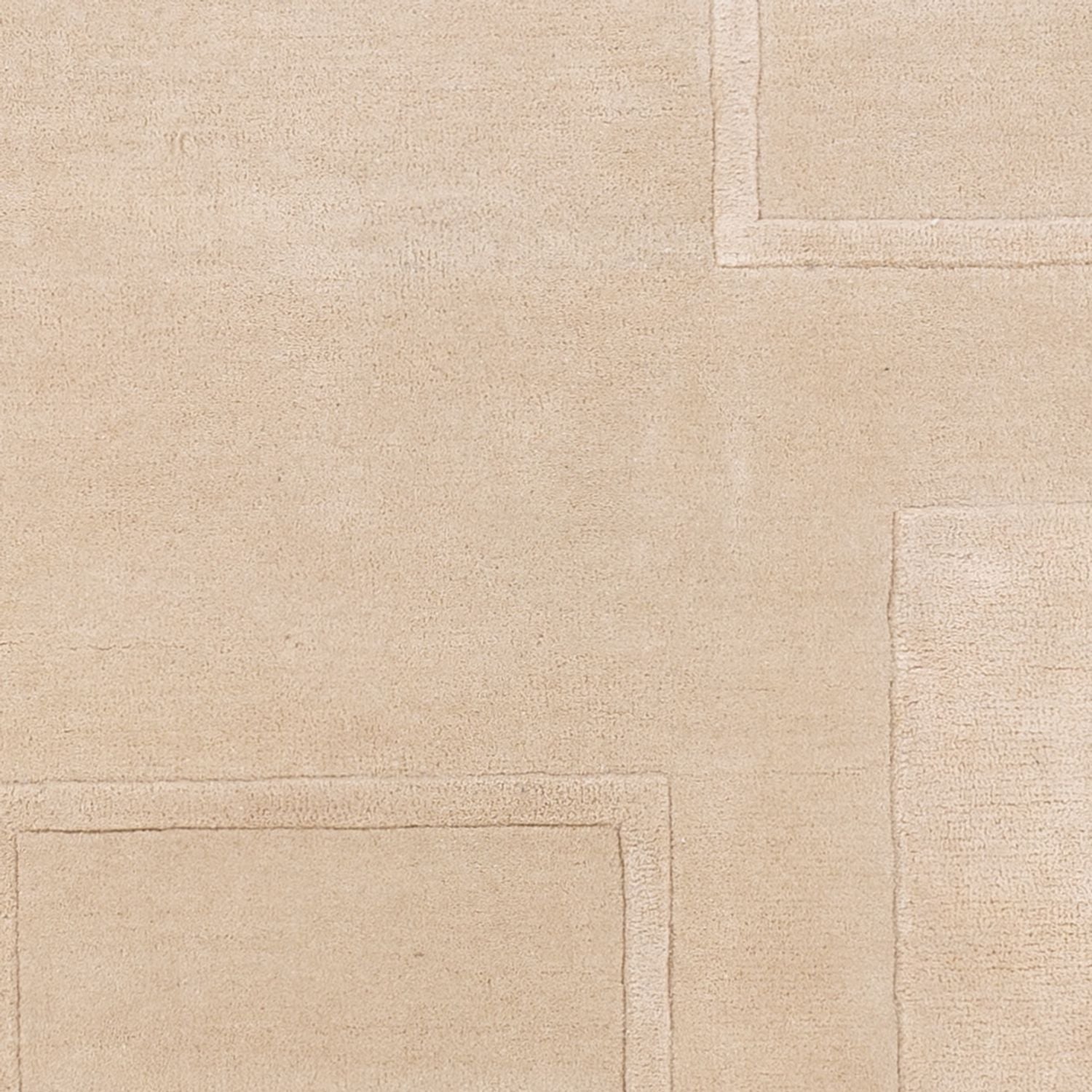 Uldtæppe - 200 x 140 cm - beige