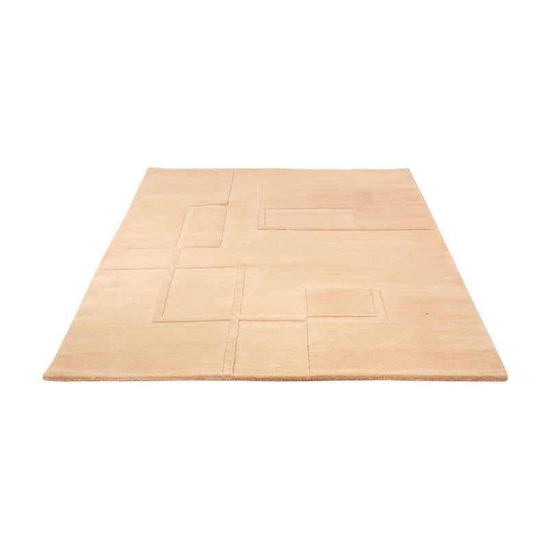 Uldtæppe - 200 x 140 cm - beige