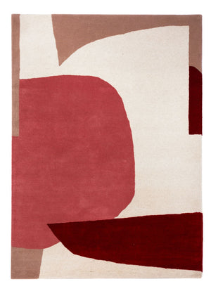Designer tæppe - 200 x 140 cm - pink