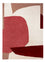 Designer tæppe - 200 x 140 cm - pink