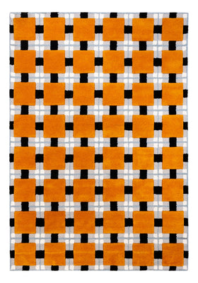 Designer tæppe - 200 x 140 cm - guld