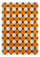 Designer tæppe - 200 x 140 cm - guld