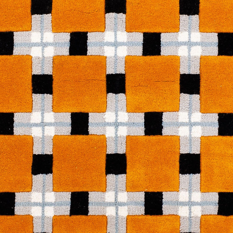 Designer tæppe - 200 x 140 cm - guld