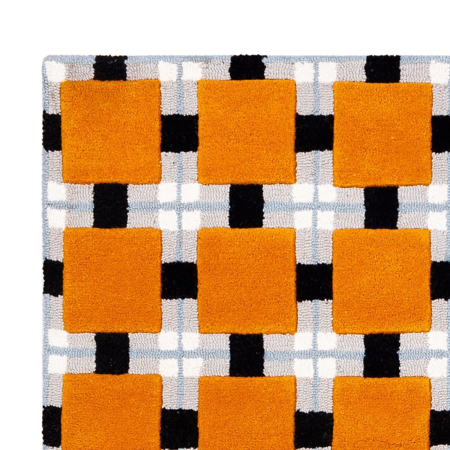Designer tæppe - 200 x 140 cm - guld