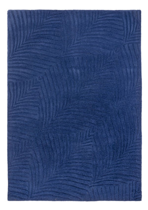 Uldtæppe - 200 x 140 cm - blå