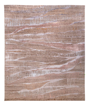 Designer tæppe - 307 x 247 cm - natur