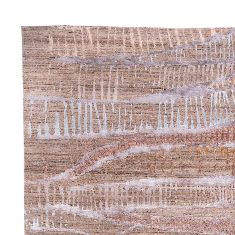 Designer tæppe - 307 x 247 cm - natur