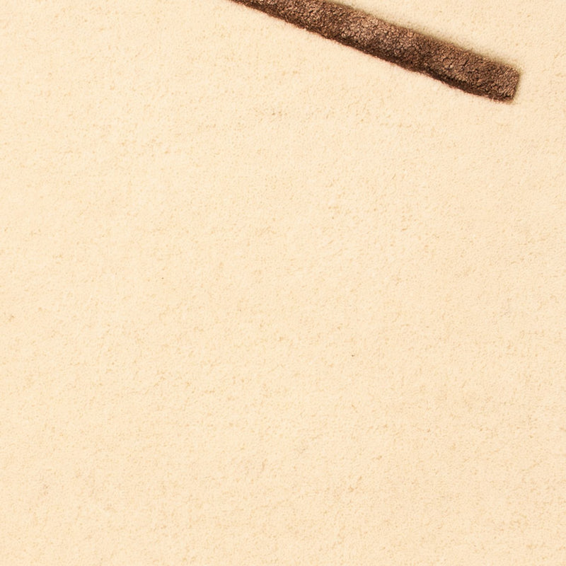 Designer tæppe - 90 x 60 cm - creme