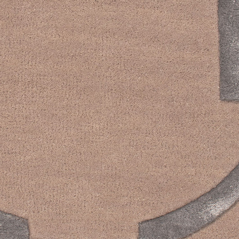 Designer tæppe - 90 x 60 cm - sølv