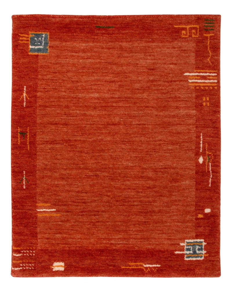 Gabbeh-tæppe - Softy - 90 x 60 cm - rød