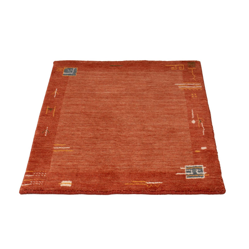 Gabbeh-tæppe - Softy - 90 x 60 cm - rød