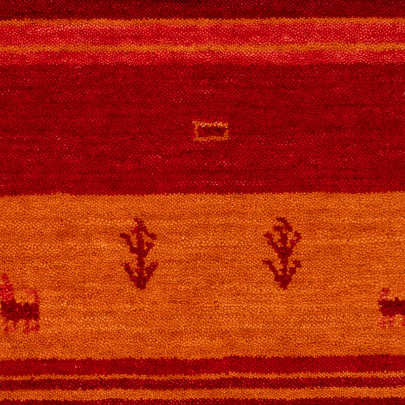 Gabbeh-tæppe - Softy - 90 x 60 cm - rød