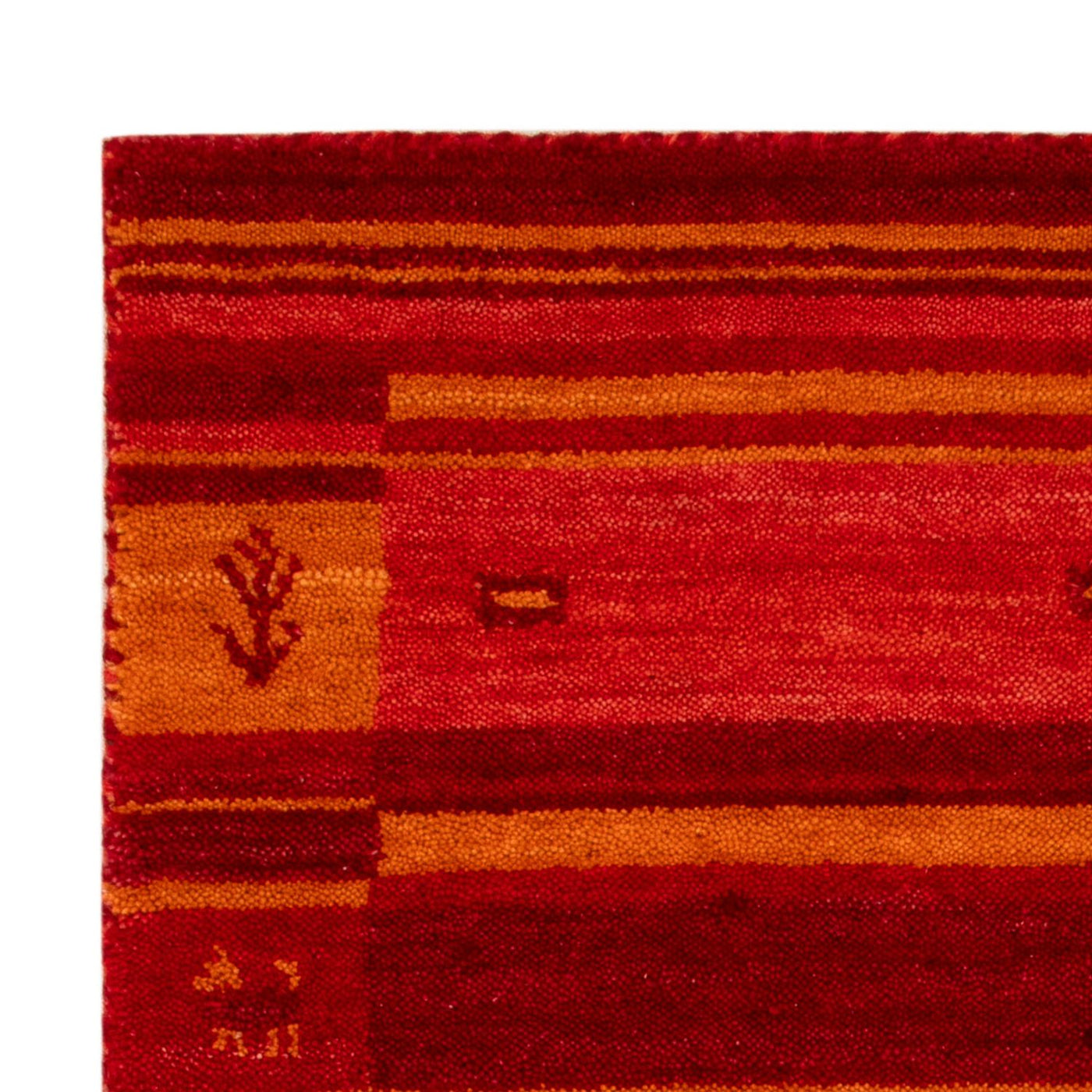 Gabbeh Loom Tæppe 90x60cm - Uldtæppe