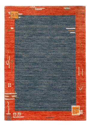 Gabbeh-tæppe - Softy - 90 x 60 cm - blå