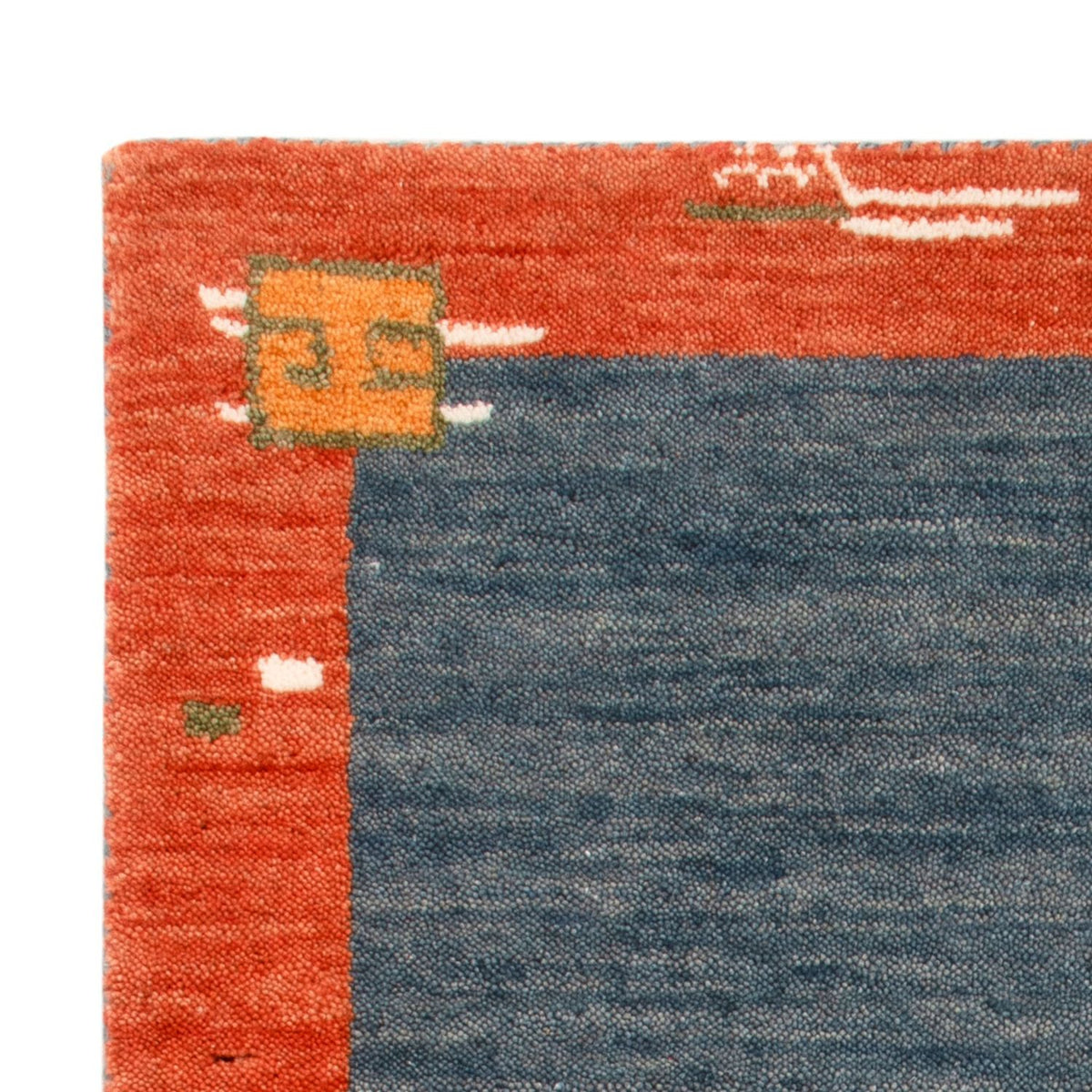 Gabbeh-tæppe - Softy - 90 x 60 cm - blå