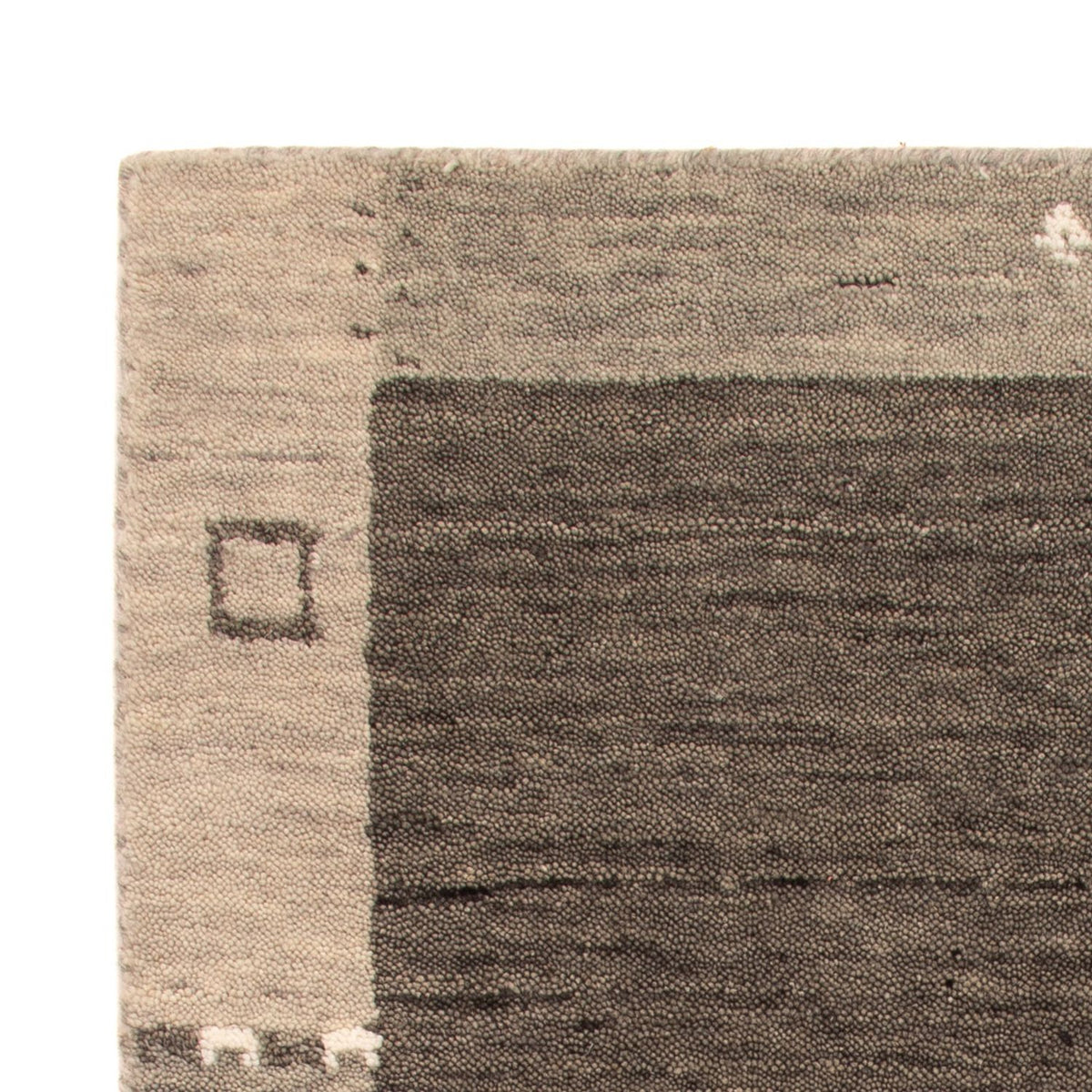 Gabbeh-tæppe - Softy - 90 x 60 cm - grå