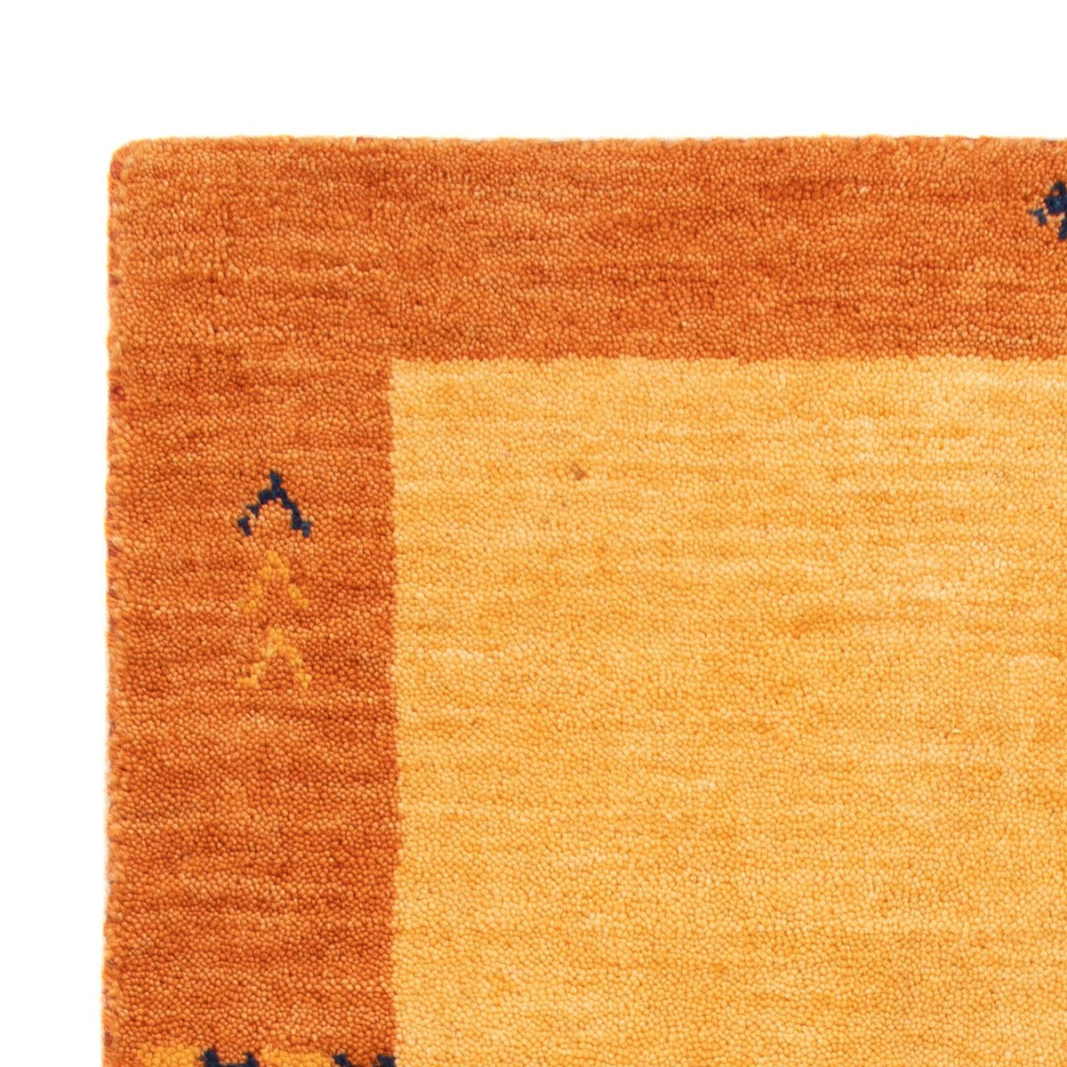 Gabbeh-tæppe - Softy - 90 x 60 cm - guld