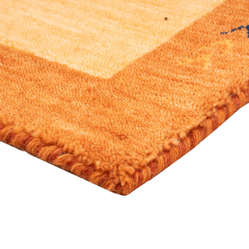 Gabbeh-tæppe - Softy - 90 x 60 cm - guld