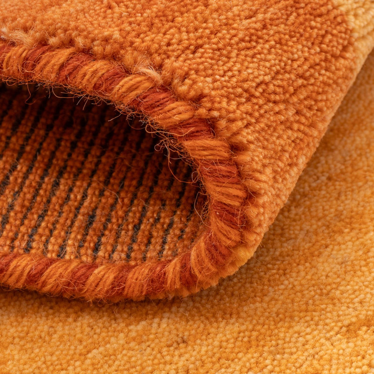 Gabbeh-tæppe - Softy - 90 x 60 cm - guld