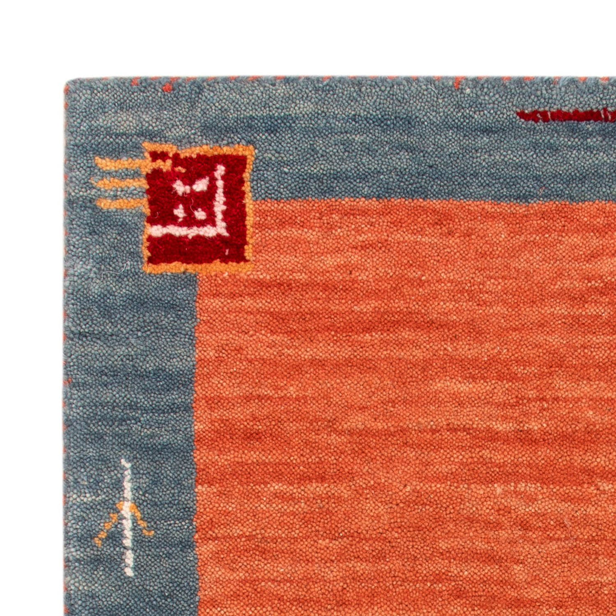 Gabbeh-tæppe - Softy - 90 x 60 cm - rød