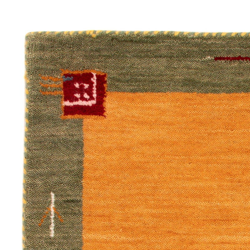 Gabbeh-tæppe - Softy - 90 x 60 cm - orange